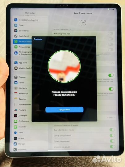 Отличный iPad Pro 12.9 M1 256gb LTE Sim Оригинал