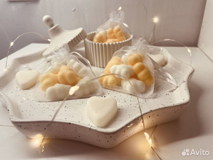 Аромасаше из соевого воска