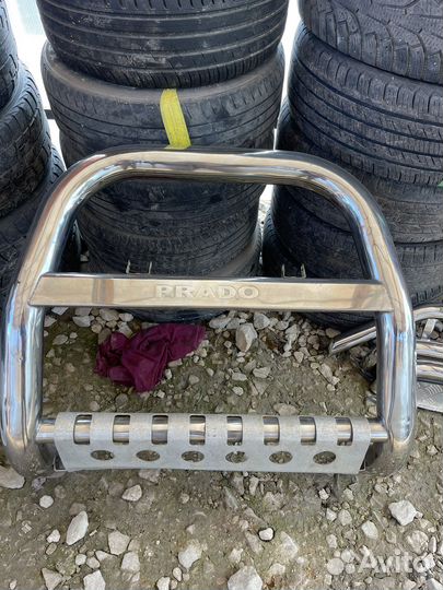 Кенгурятник toyota prado 120