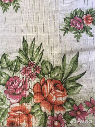 Ткань штора лен