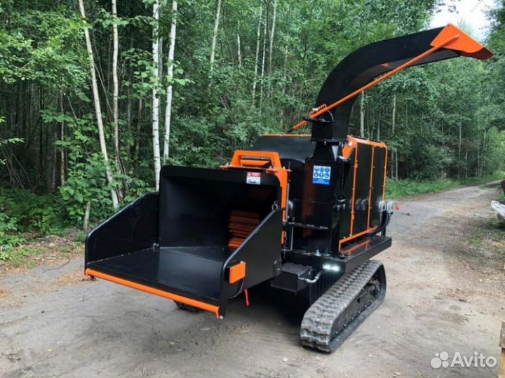 Измельчитель веток самоходный