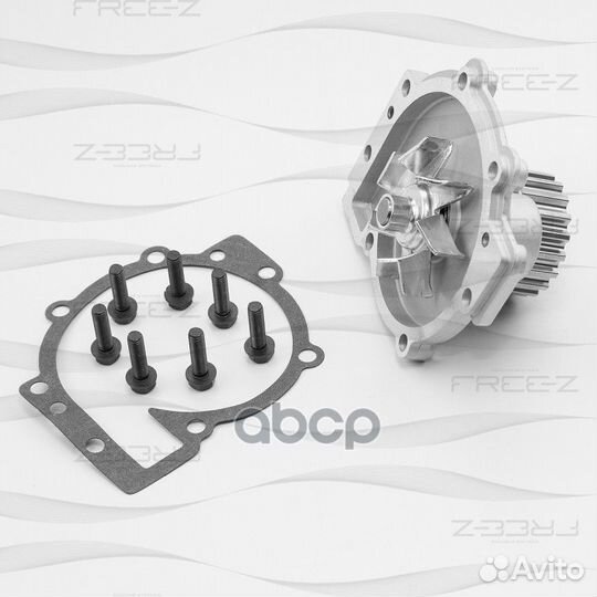 Насос водяной renault Laguna 92-volvo 850/960