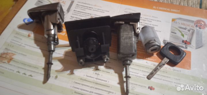 Комплект замков для мерседес 202