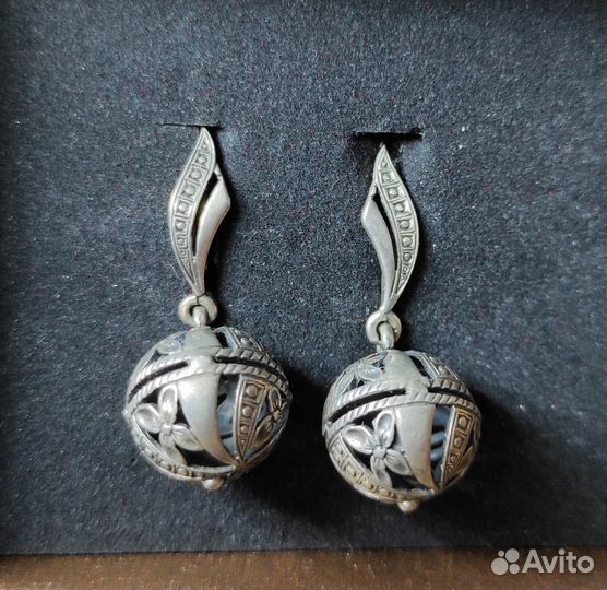 Серебряные серьги