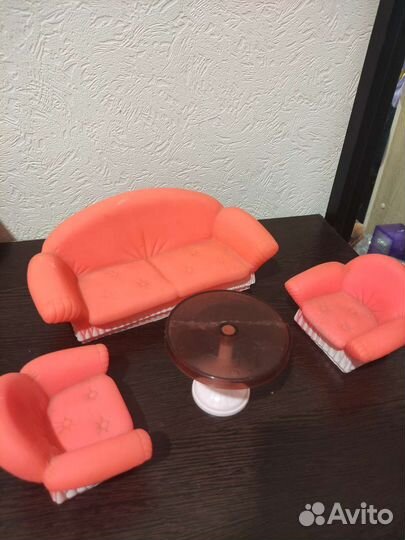 Мебель для Кукол, Конструктор, машинка