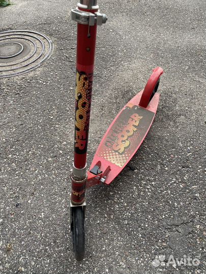 Детский складной самокат