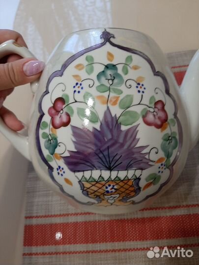 Чайник доливной фарфоровый СССР