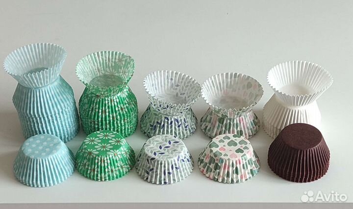 Формочки для кексов 350 шт