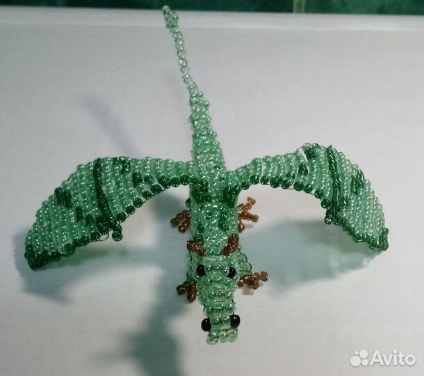 Дракончик из бисера
