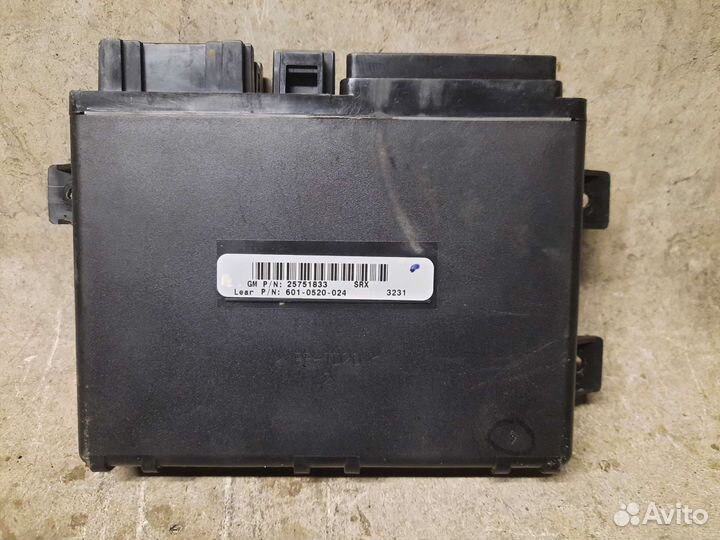 Блок управления сиденьем cadillac srx 1 2003-2009