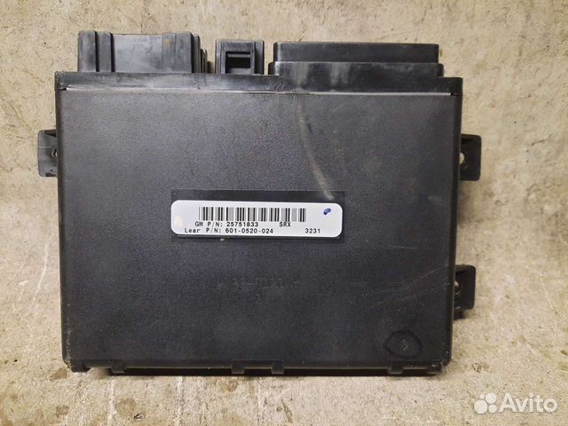 Блок управления сиденьем cadillac srx 1 2003-2009