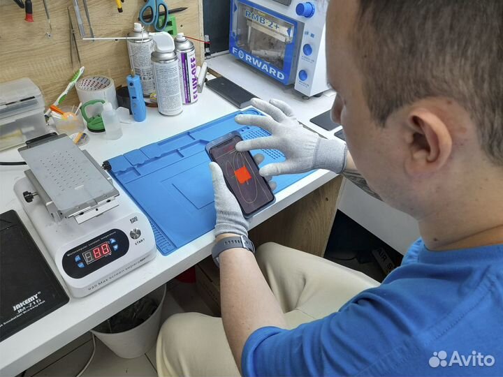 Замена стекла дисплейного модуля Honor и Huawei