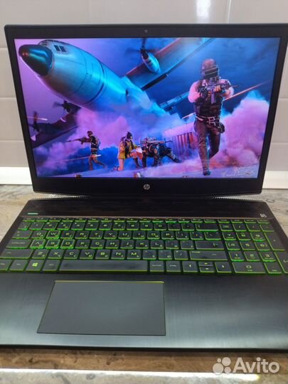 Игровой HP core i5-8300H-8 ядер/Nvidia1050/8/SSD