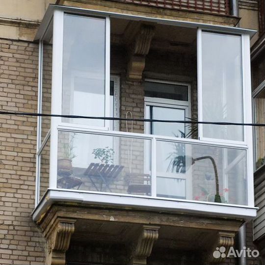 Остекление балконов и лоджий