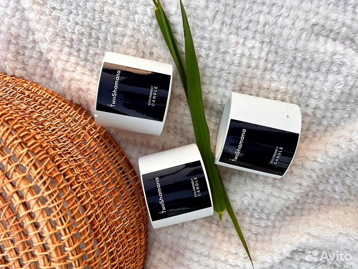 Ароматическая свеча - набор 3 шт