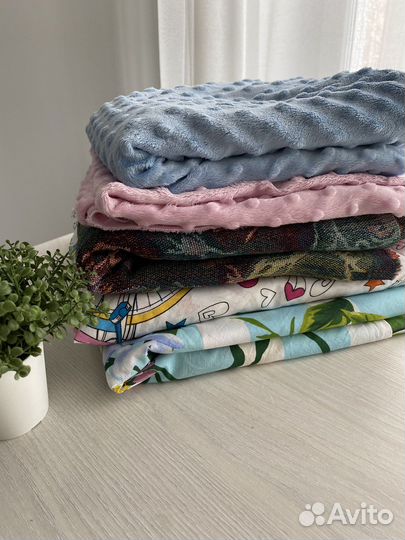 Ткани: перкаль, плюш, гобелен