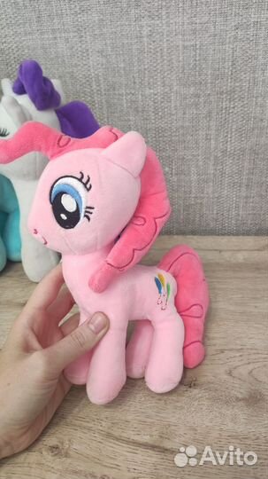 Мягкие игрушки my little pony и щенячий патруль