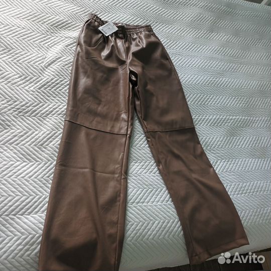 Кожаные брюки ostin