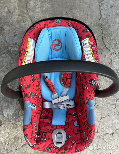 Автолюлька Cybex aton m F с базой isofixe