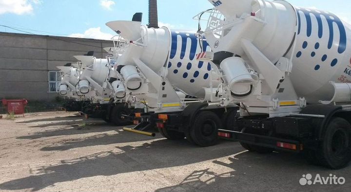 Установка автобетоносмесителя
