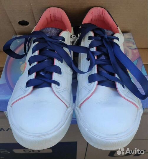 Полуботинки для девочек (кеды)