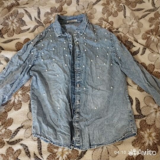 Джинсовая рубашка