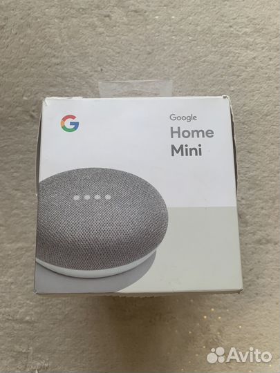 Колонка google home mini