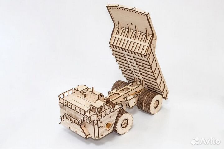 Сборная деревянная модель «Белаз 75710» (EWA)