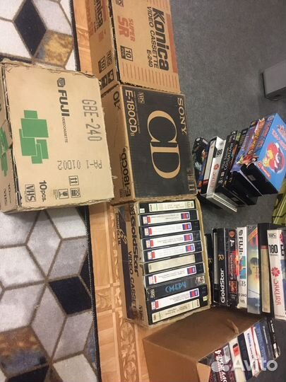 Видеокассеты vhs