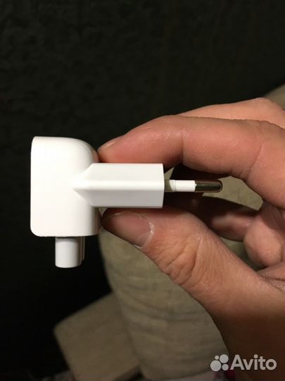 Переходник евро вилка для magsafe macbook iPad