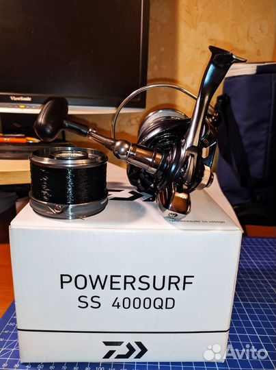 Катушка daiwa18 powersurf ss 4000 qd