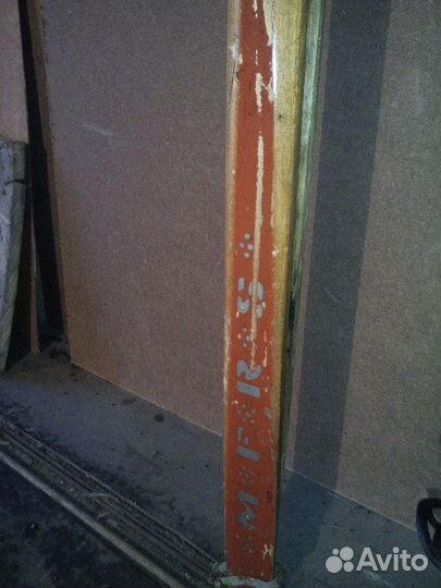 Лыжи с палками. раритет