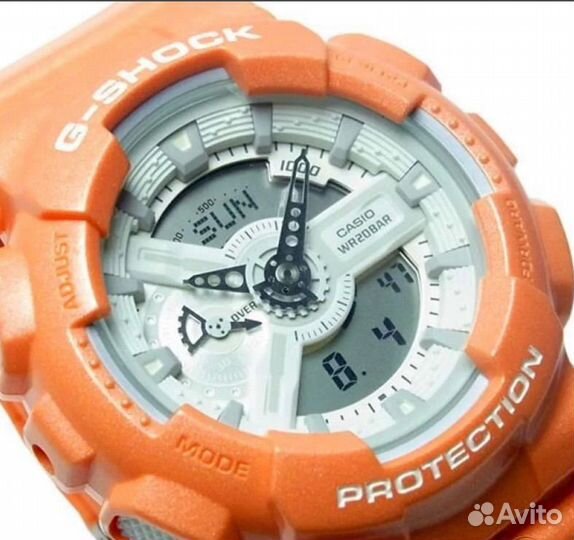 Мужские часы Casio G-shock GA-110SG-4A