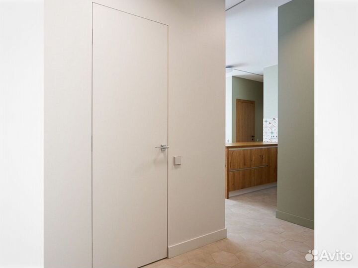 Дверь-невидимка, скрытая дверь под покраску