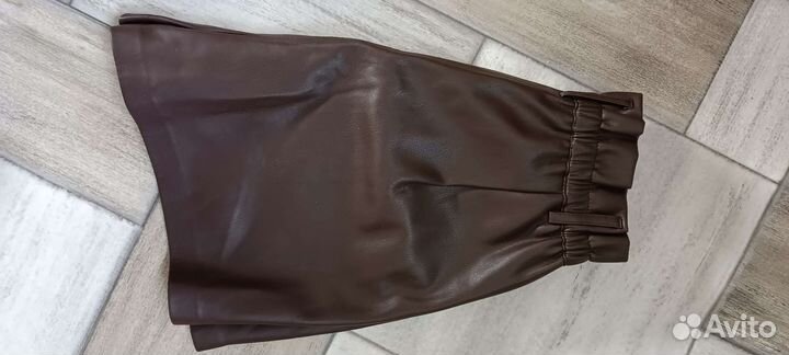 Шорты женские кожаные