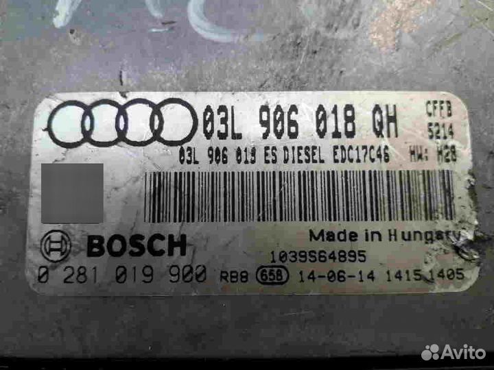 Блок управления двигателем, Audi Q3 (8U) 2011-2018
