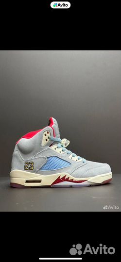 Кроссовки nike jordan 5 ice blue