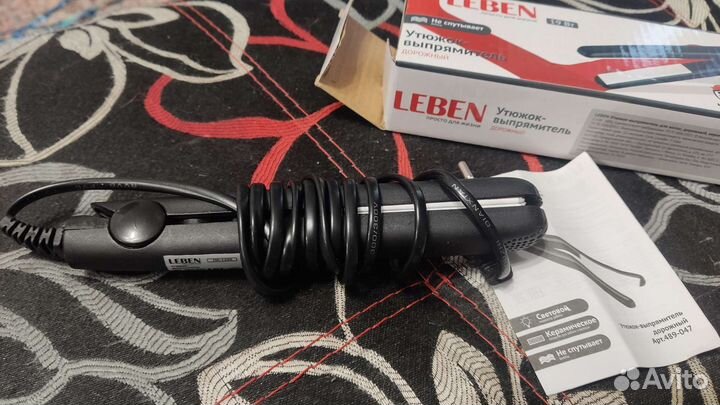 Утюжок для волос дорожный