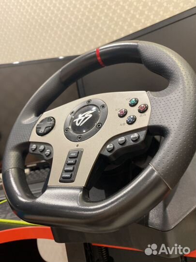 Игровой руль dexp wheelman pro