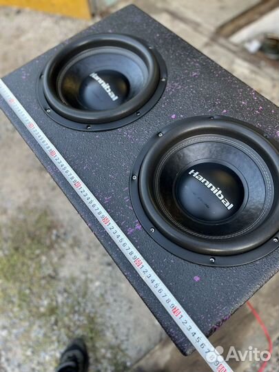 Короб под 2 12 сабвуфера