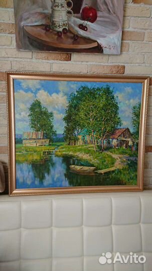 Картина маслом на холсте пейзаж