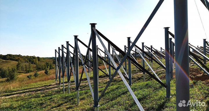 Фундамент винтовые сваи