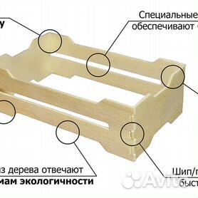 Мини-рамки для секционного сотового меда