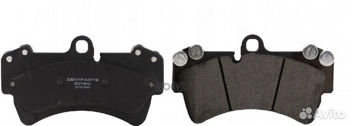 Z07610 колодки дисковые передние VW Touareg 2
