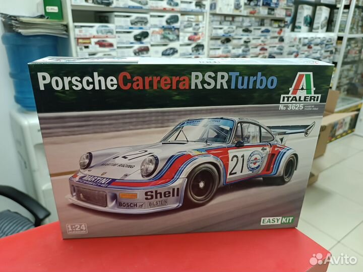 3625ит porsche carrera RSR turbo 1:24 Italeri Сбо