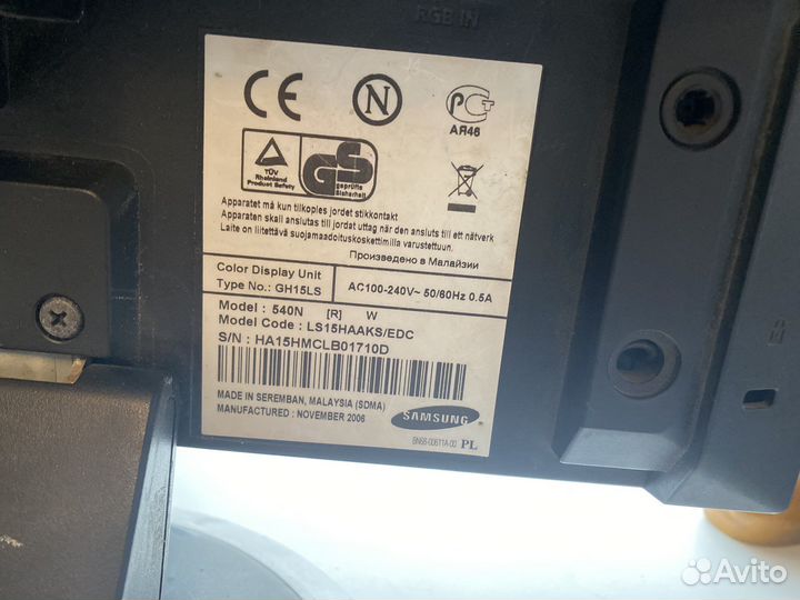 Монитор для компьютера