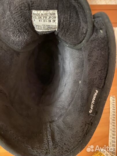 Сапоги натуральная замша зимние р.35,5 Adidas