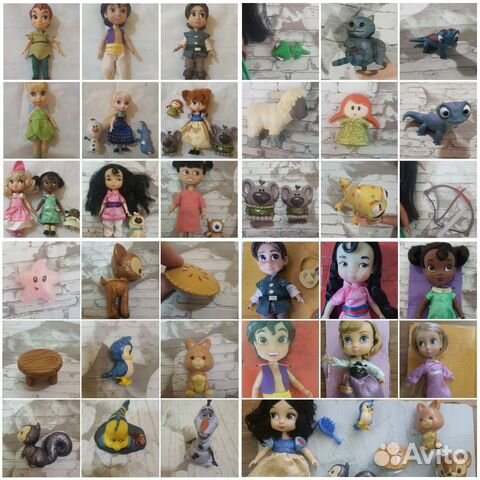 Куклы и питомцы mini animator disney и тодлер