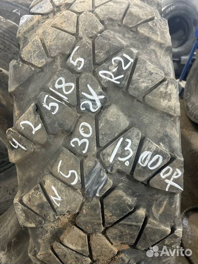 Грузовая шина б/у 425/85 R 21 Кама 1260