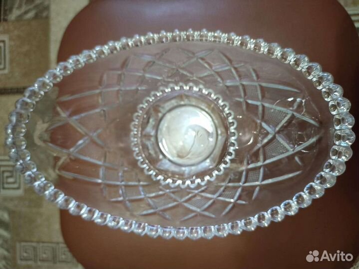 Ваза фруктовница стекло